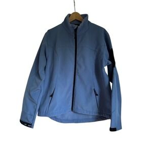 Black Diamond Women's Softshell‎ Jacket Blue Full Zip Outdoor Activewear - XL